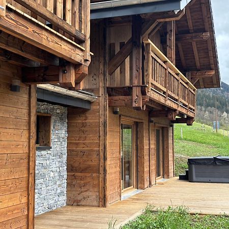 Chalets, Les Crozats Montriond Exterior foto