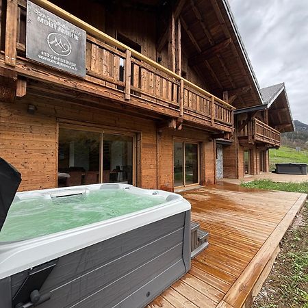 Chalets, Les Crozats Montriond Exterior foto