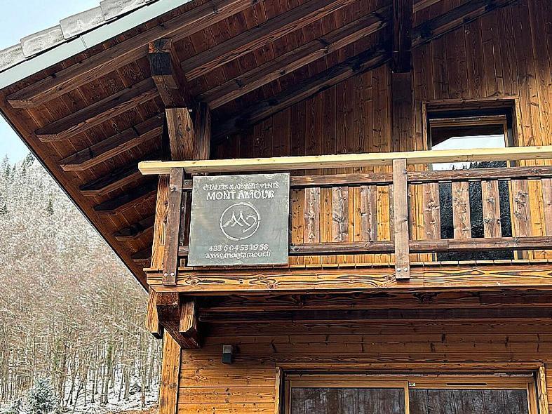 Chalets, Les Crozats Montriond Exterior foto