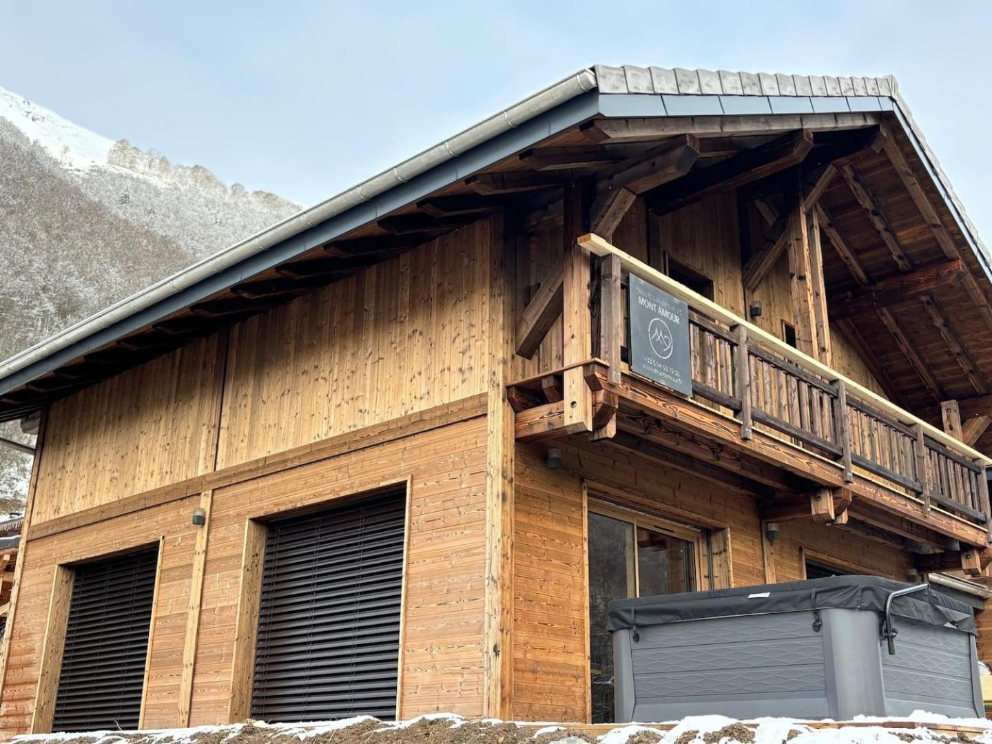 Chalets, Les Crozats Montriond Exterior foto