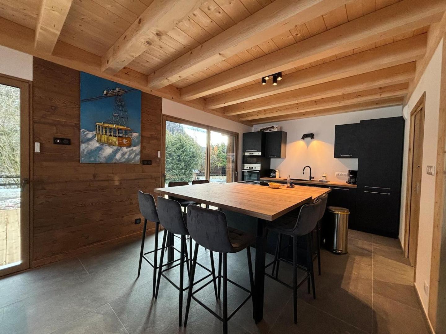 Chalets, Les Crozats Montriond Exterior foto