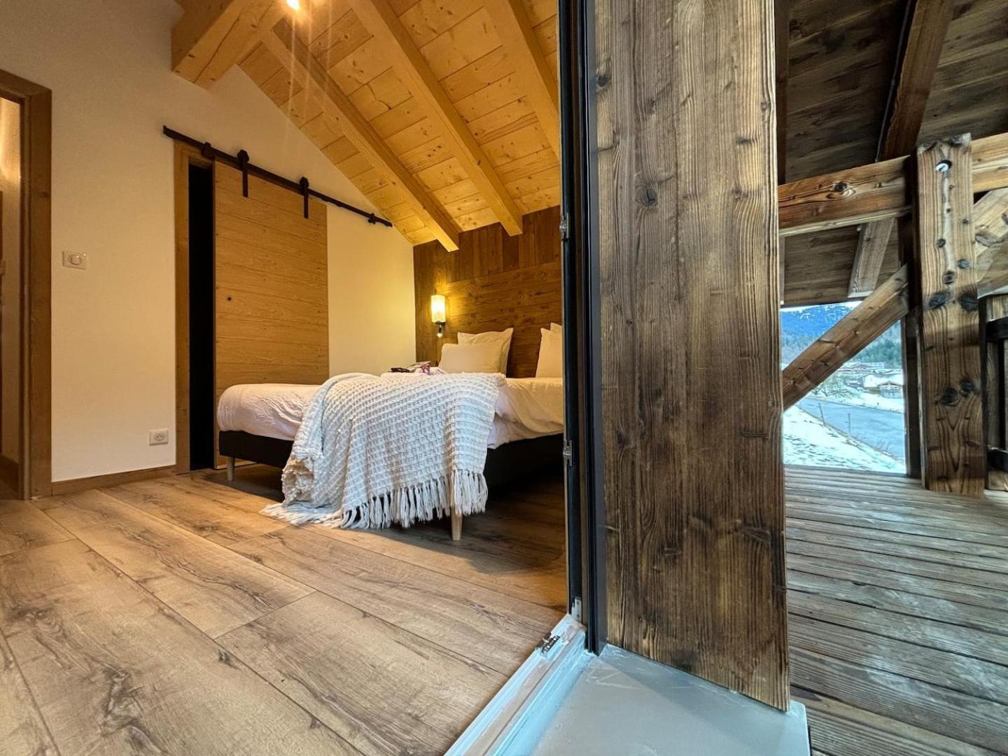 Chalets, Les Crozats Montriond Exterior foto