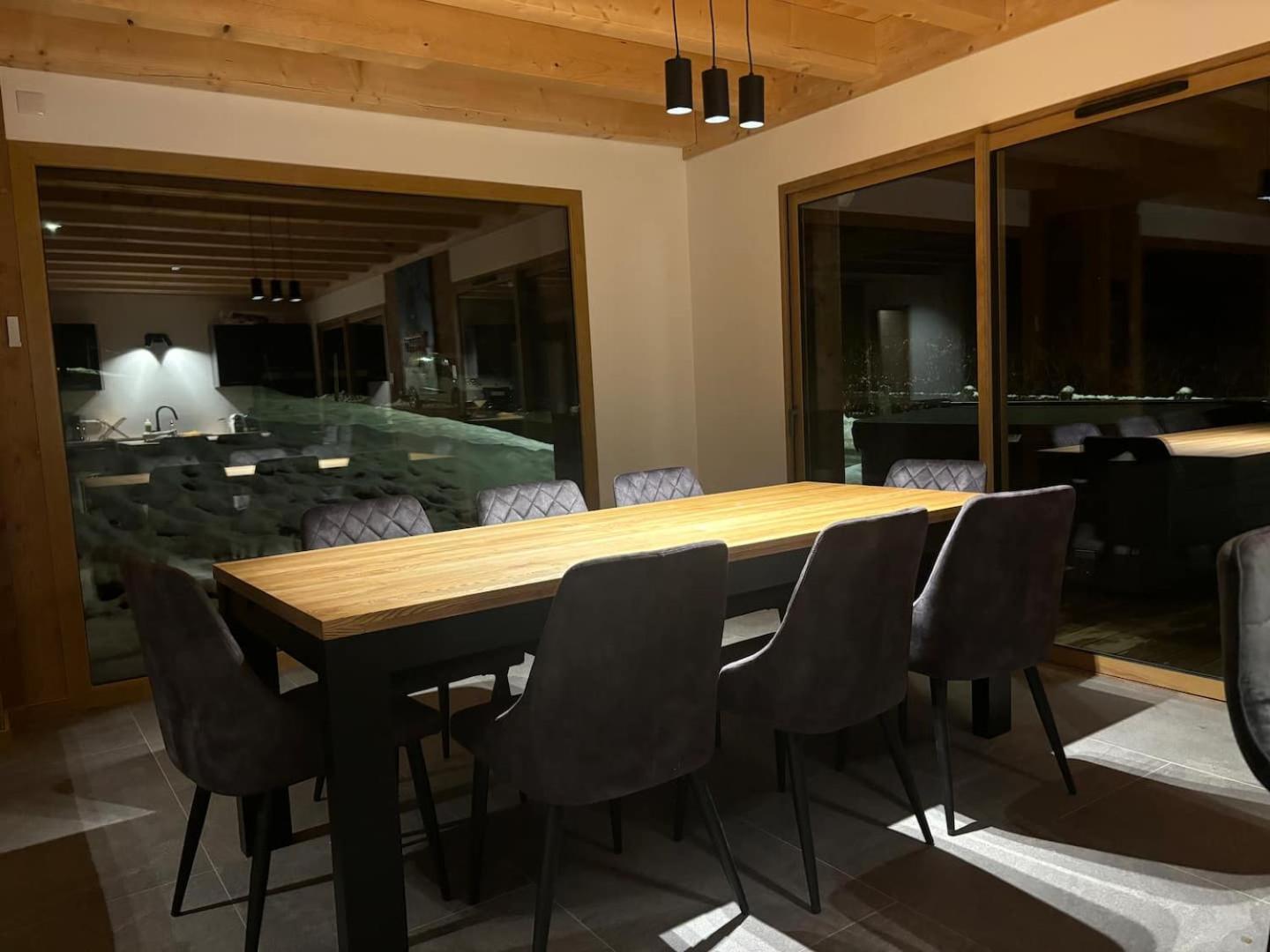 Chalets, Les Crozats Montriond Exterior foto